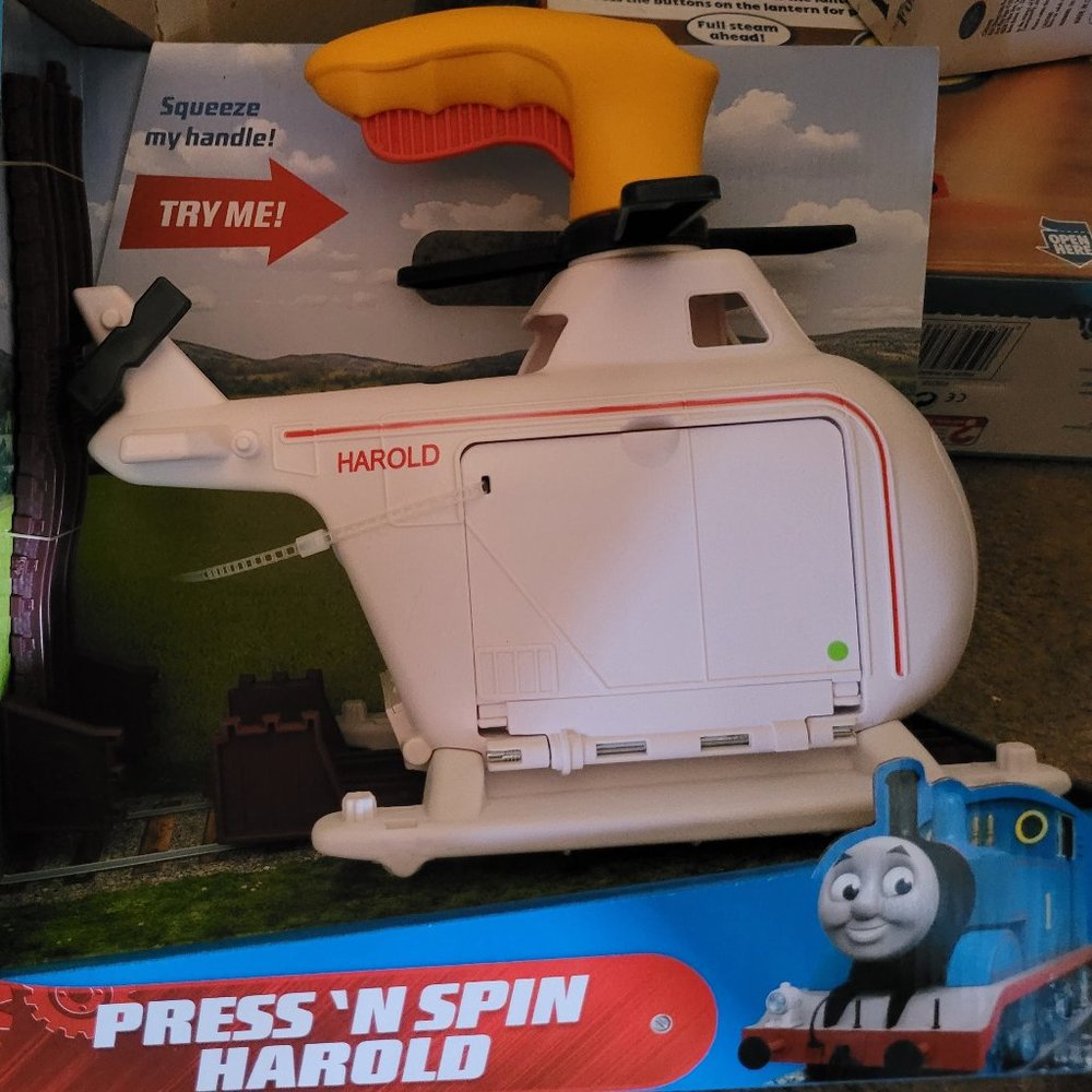 Press 'n Spin Harold
